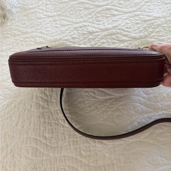 Kate Spade burgundy pebbled leather Crossbody Bag - Picture 6 of 10